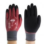 Ansell Edge 48-919 Nitrile Dipped Oil-Repellent Liner Gloves